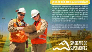 ¡Feliz día de la Minería!