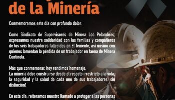 10 de agosto día de las y los trabajadores mineros Copiar