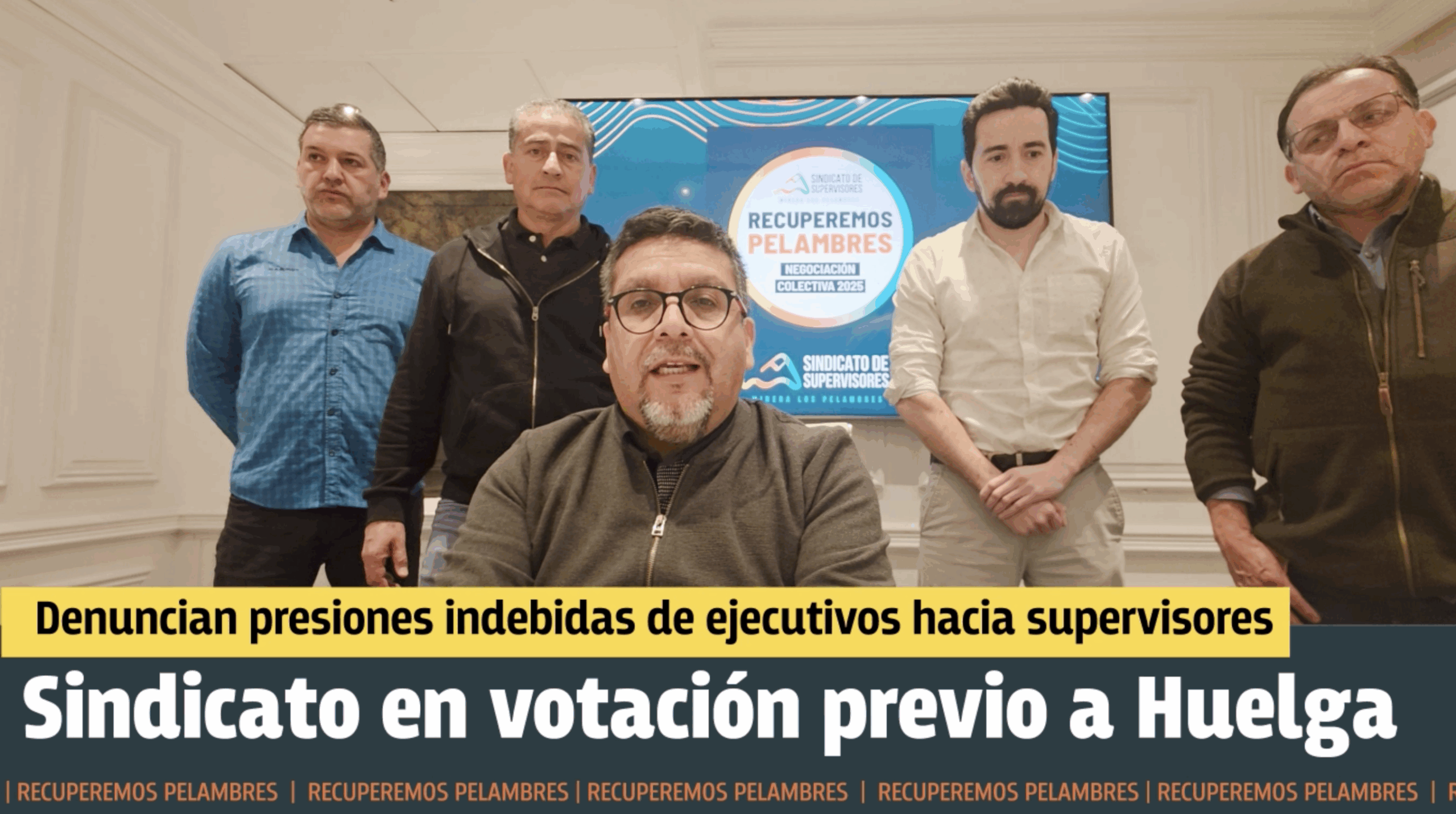 URGENTE COMUNICADO | Sindicato vota previo a inicio de huelga y se denuncian presiones indebidas de ejecutivos