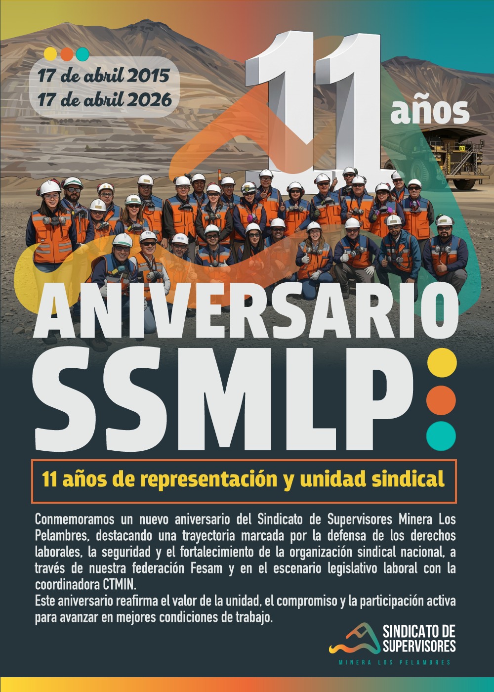 SSMLP 11 AÑOS AL SERVICIO DE LAS Y LOS SUPERVISORES